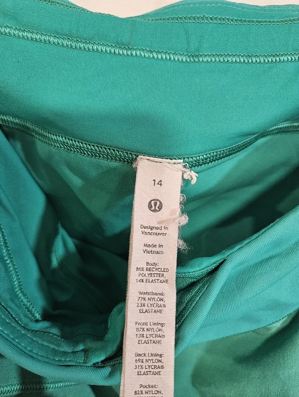 🍋💚 lululemon athletica Teal Athletic Skort